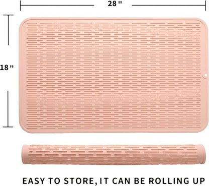 Silicone Dish Drying Mat for Multiple Usage, Easy clean, Eco-friendly, - Image 2