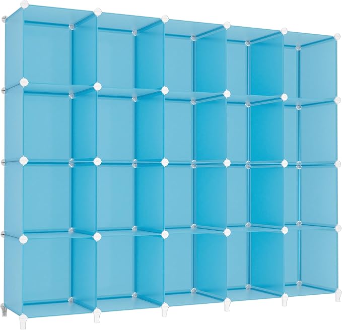 HOMIDEC 20-Cube Storage Organizer, Closet Organizer Storage Shelf Bookcase - Image 6