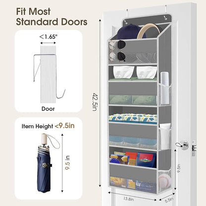 1 Pack Over The Door Organizer, Hanging Storage Organizer - Image 2