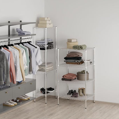 24" Deep x 30" Wide x 54" Height Wire Shelving Kit | 4-Tier | NSF Commercial - Image 7