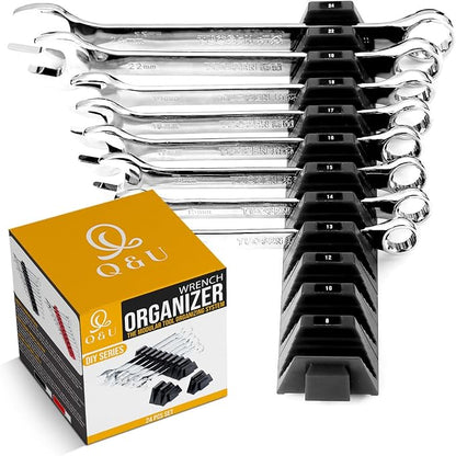 Q&U Wrench Organizer Modular System – 24 PCS Magnetic Wrench Organizer by Unknown