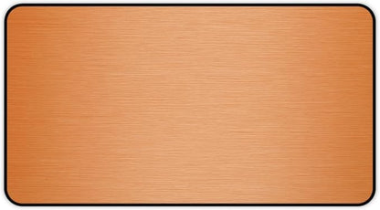 Brushed Metal Texture Desk Mat by Unknown