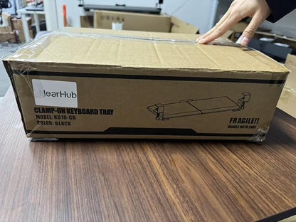 NearHub Large Keyboard Tray Under Desk Slide Out - Image 9