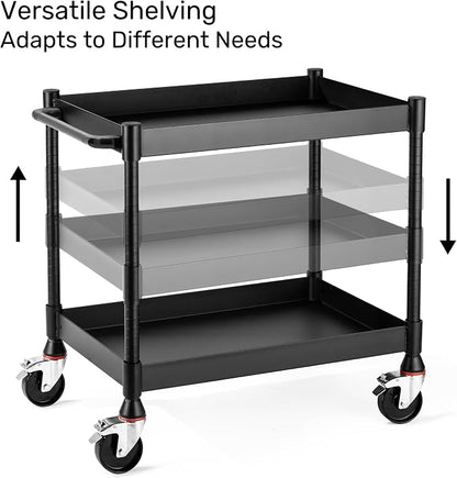 MightyHaul 18" Heavy-Duty Utility Cart - Image 8