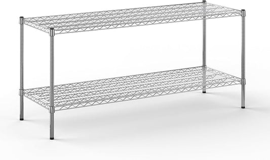 21" Deep x 60" Wide x 27" Height Wire Shelving Kit | 2-Tier | NSF Commercial by Regal+Altair