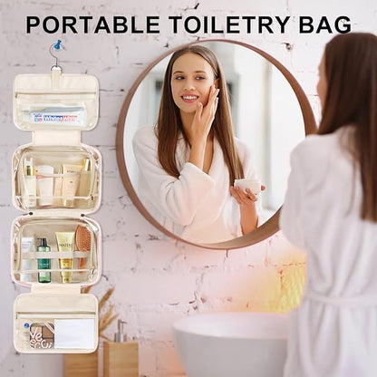 TOPEAST Travel Toiletry Bag Initial Makeup Bag - Image 5