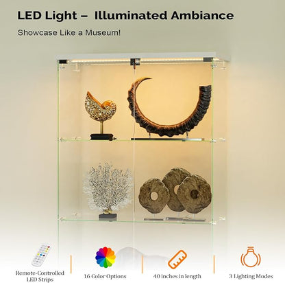 VINGLI Glass Display Cabinet - Image 6