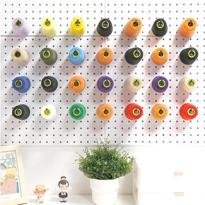 HUHOLE Pegboard Hooks 6 Inch 50PC, Ideal Garage Organization, Wall Storage Tool - Image 8