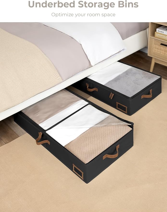 StorageWorks Large Under Bed Storage Containers - Image 2