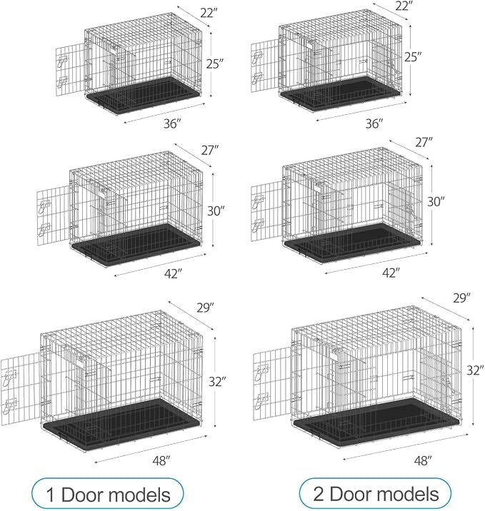 PetsTuff Great CRATES 36” Large Dog Crate - Image 5