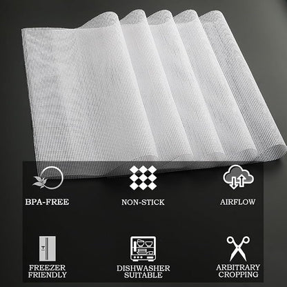 Non-Stick Silicone Dehydrator Liners: 15x15 inch - Image 6