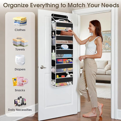 1 Pack Over The Door Organizer, Hanging Storage Organizer - Image 6