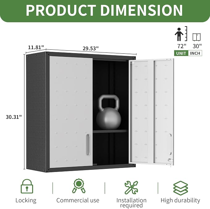 Wall Cabinet, Wall Mounted Cabinet - Image 3