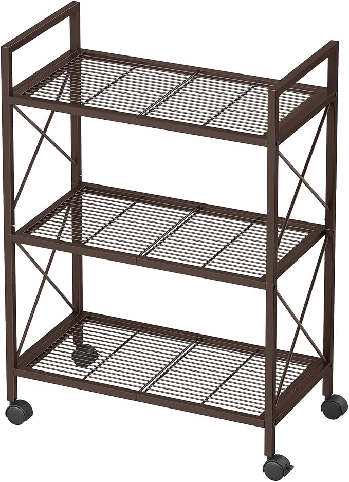 SONGMICS 3-Tier Metal Storage Rack by SONGMICSbySONGMICSHOME