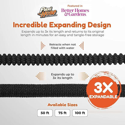 Flexi Hose Lightweight Expandable Garden Hose, 150FT -Retractable Garden Hose - Image 2