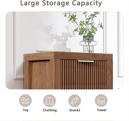 Modern 12-Drawer Solid Wood Dresser - Image 5