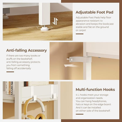 Rolanstar Bookshelf 5 Tier - Image 5