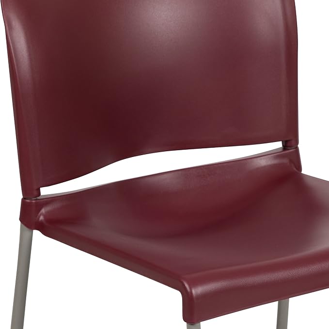 Flash Furniture HERCULES Series 880 lb. Capacity Burgundy Full Back Contoured - Image 12
