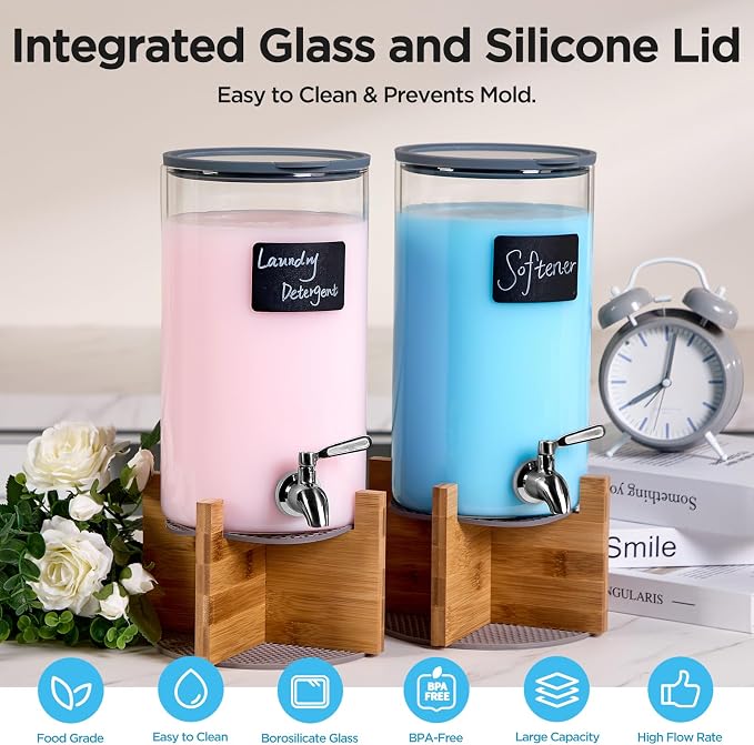 Glass Laundry Detergent Dispenser - Image 3