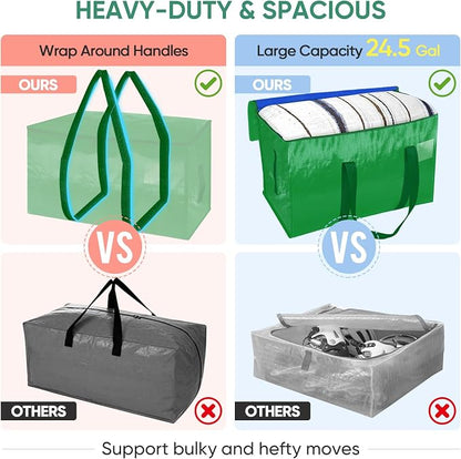 BALEINE 4-Pack Oversized Moving Bags - Image 4