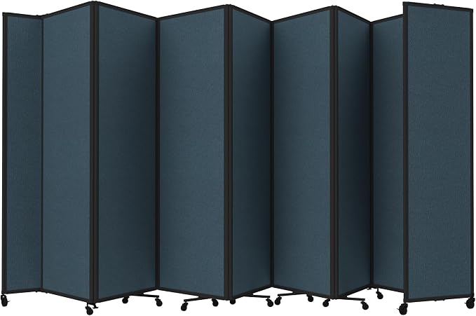 Versare Room Divider 360 Portable Wall Partition | Folding Panels | Large by VERSARE