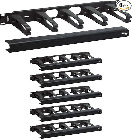 ICC 1U Ring Cable Manager Panel by ICC