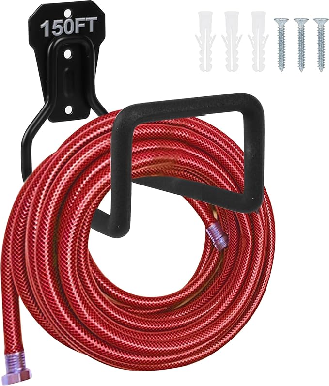 Metal Garden Hose Holder by PeoMev