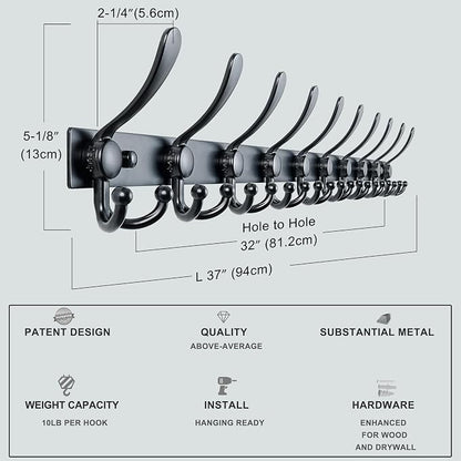 Dseap MaxStrong 2.0 Coat Rack Wall - Image 6