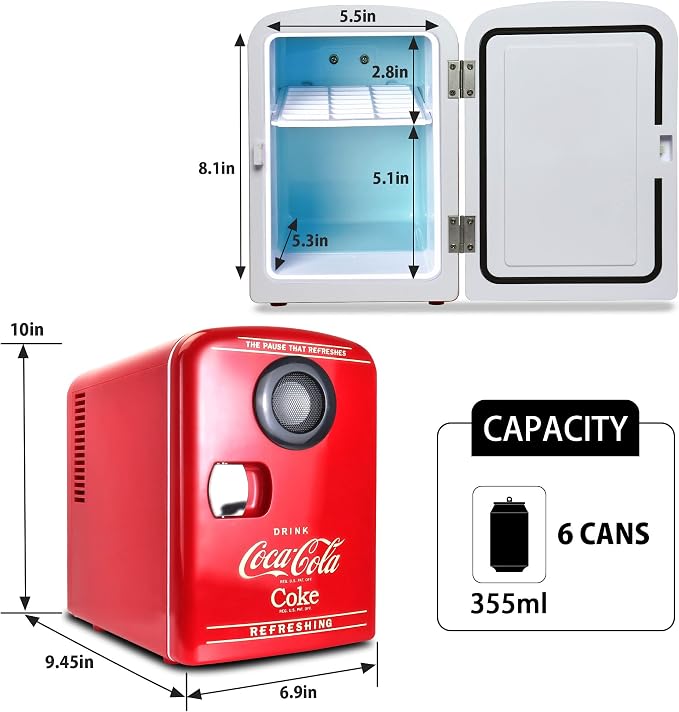 Koolatron Mini Fridge Bluetooth - Image 6