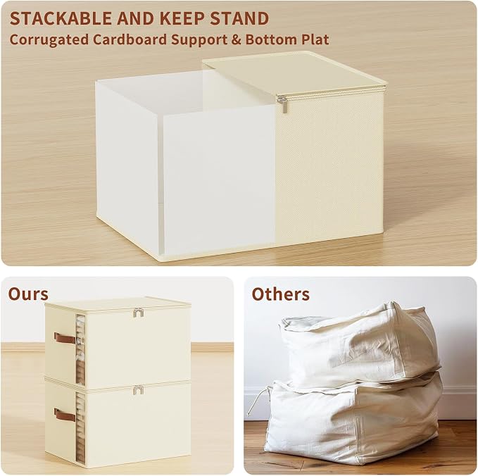 Large Clothes Storage Bins - Image 3