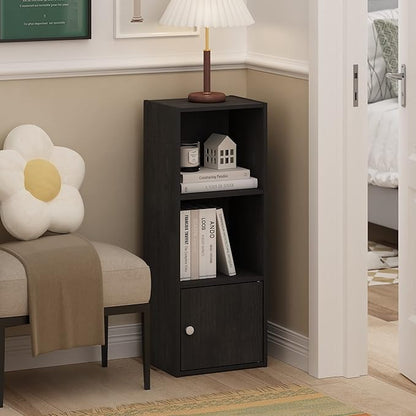 Furinno LUDER Book Shelf, 3-Tier Modern Bookshelf, Bookcase - Image 4