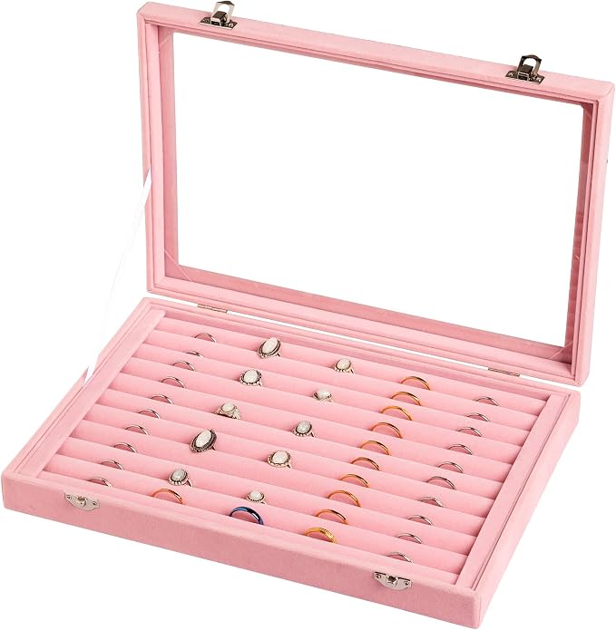 Frebeauty Rings/Earrings Organizer Tray by Frebeauty