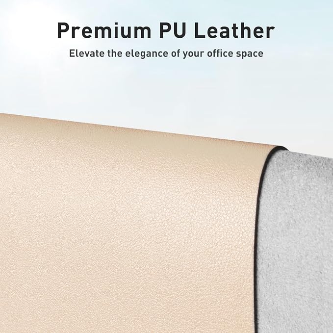 Aothia Large PU Leather Desk Pad Protector – Non-Slip Mouse Pad & Writing Mat - Image 2