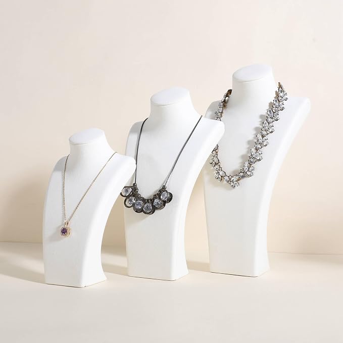 GemeShou White necklace storage organizer - Image 8