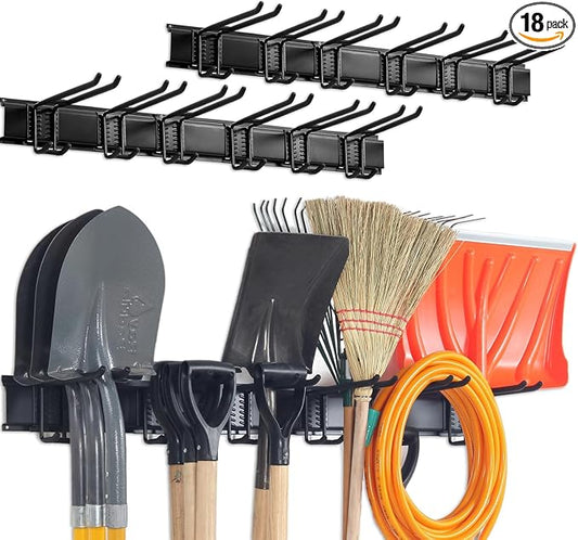 Wall Mount Tool Storage Rack, Garage Organization, Heavy Duty Garage Storage by Aking+Ace