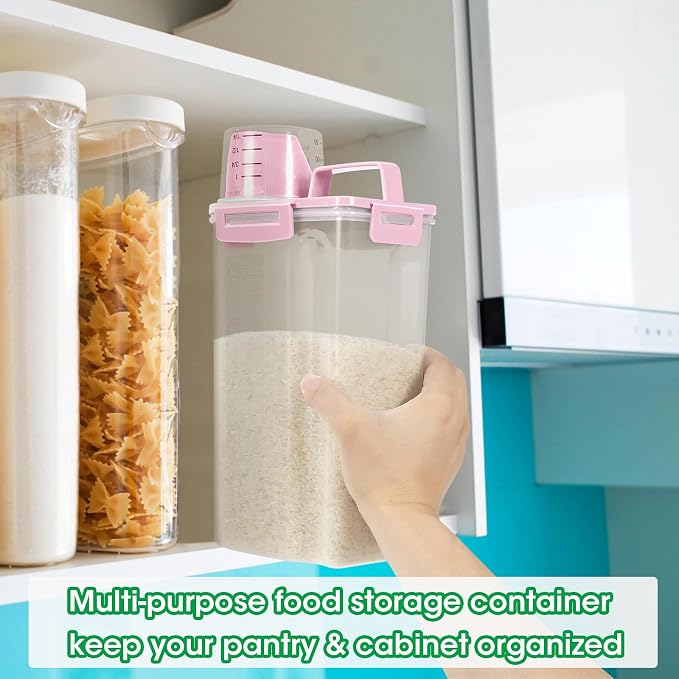 TBMax Rice Storage Container 5 Lbs, Small Airtight Dry Food Container - Image 4
