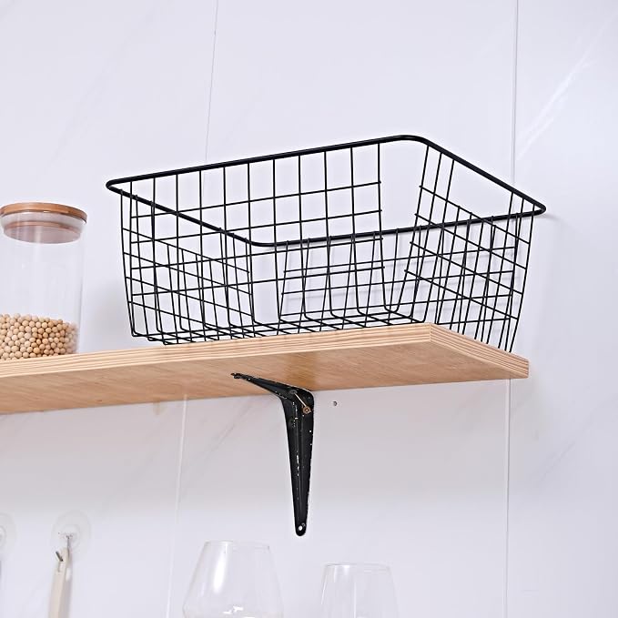 14" Upright Freezer Storage Baskets, Bathroom Organizing - Image 3