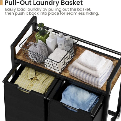 Laundry Hamper, Laundry Basket, Laundry Sorter - Image 5