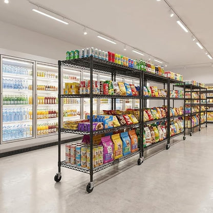 REIBII 60" W Storage Shelves 2878LBS Metal Shelving Unit - Image 7
