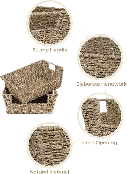 StorageWorks Wicker Storage Basket - Image 4