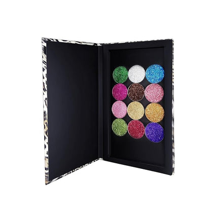 Allwon Magnetic Makeup Palette Leopard Empty Makeup Palette - Image 3
