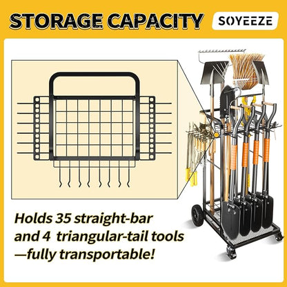 SOYEEZE Garden Tool Organizer - Image 5