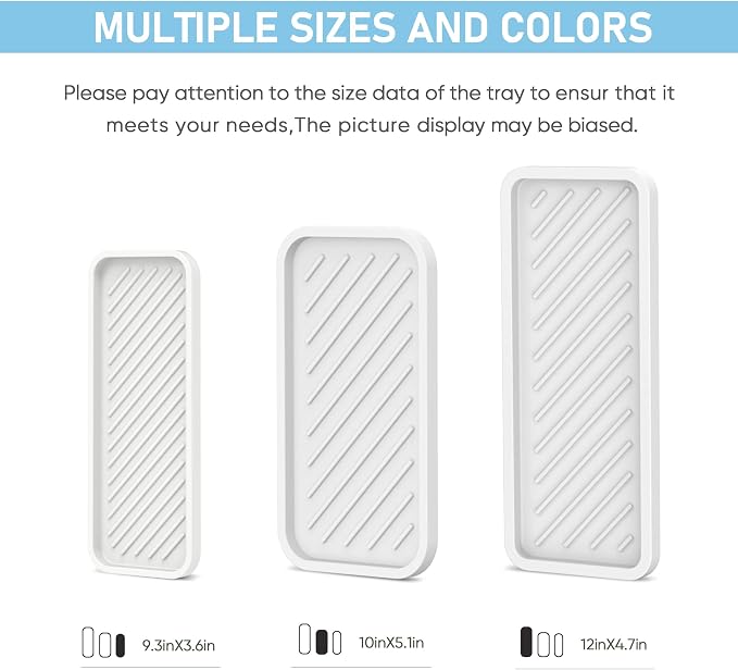 EG-SIPRO Silicone Sponge Holder, Kitchen Sink Organizer Tray, Sponge Caddy - Image 8