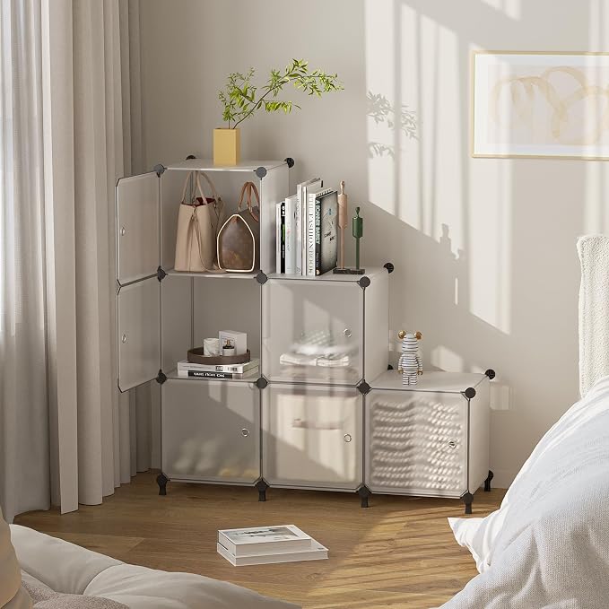 Cube Storage Organizer, 6-Cube Shelves Unit - Image 6