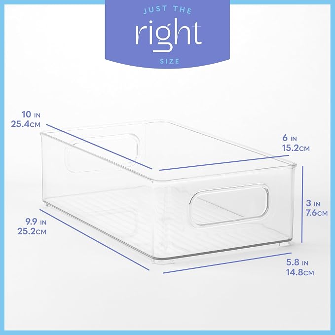 primebox Plastic Food Storage Clear Container Bin - Image 3