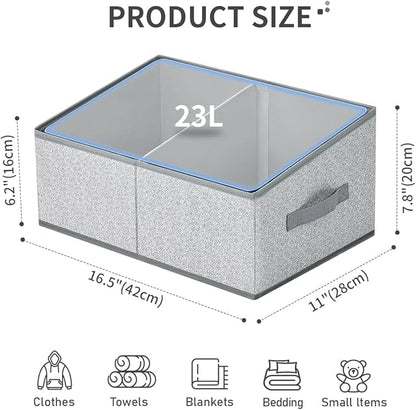 DIMJ Trapezoid Storage Bins for clothes - Image 2