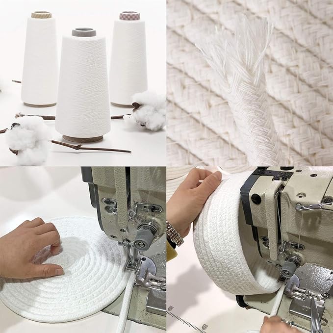 Sea Team Round Cotton Rope Storage Basket - Image 6