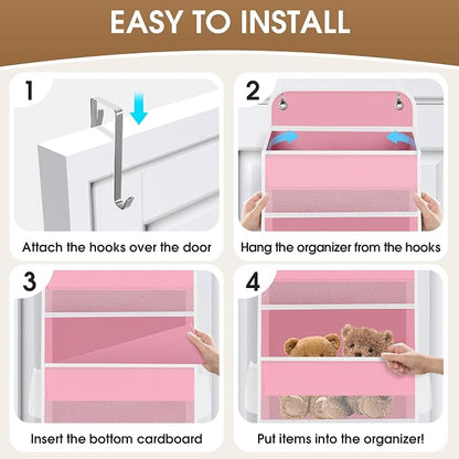 5-Tier Over The Door Organizer Hanging Storage Organizers - Image 3