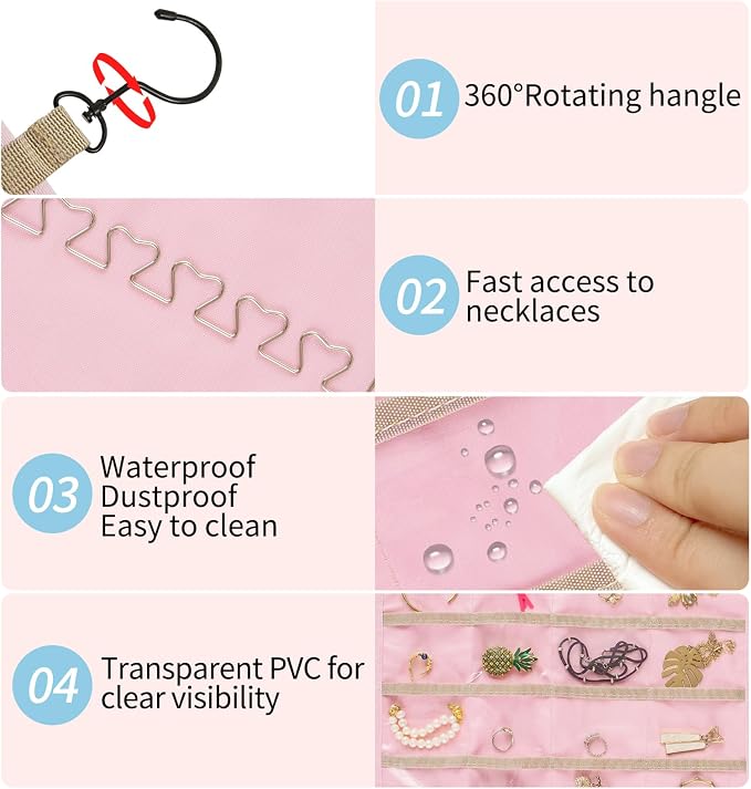 Bloss Hanging Jewelry Organizer - Image 3
