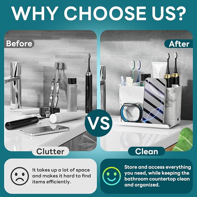 Toothbrush Holders, Toothbrush Caddy - Image 6